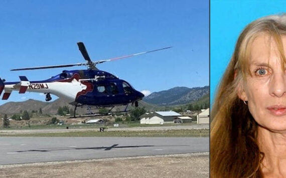 A U.S. Border Patrol helicopter was also enlisted to do a search from the air for the missing 77-year-old Lucy Burns, as well  as 93 search personnel from six counties.