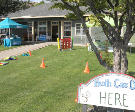 Molina Healthcare of Washington is one of the providers of insurance in the Washington Health Benefit Exchange. It will be seeing one of the lowest increases in premium rates at 5.7 percent, while other plans are expected to see rate increases as high as 24 percent. A representative from Molina was among the several organizations at Oroville’s Health Care Day last Saturday, Sept. 7. Gary DeVon/staff photo