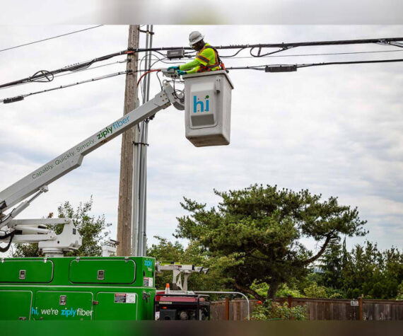 Ziply Fiber launched its new fiber network in Brewster, Loomis and Tonasket in February and has since been building access to homes and businesses throughout the region. Courtesy Ziply Fiber