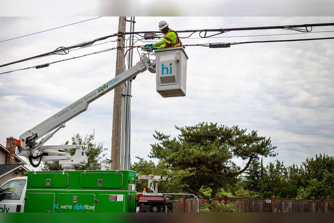 Ziply Fiber launched its new fiber network in Brewster, Loomis and Tonasket in February and has since been building access to homes and businesses throughout the region. Courtesy Ziply Fiber