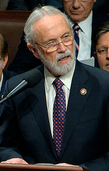 Congressman Dan Newhouse, R-Wash., speaks at the U.S.House of Representatives. Everett Daily Herald/file photo