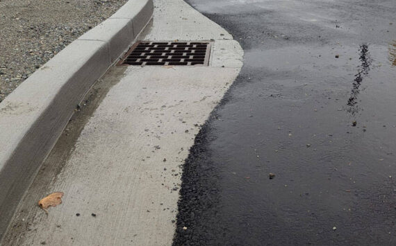 At noon, Whitcomb Avenue officially reopened to foot traffic after weeks of construction, on Wednesday afternoon. Meanwhile, the city’s new stormwater and sewage system holds up to heavy rains. Photo: City of Tonasket