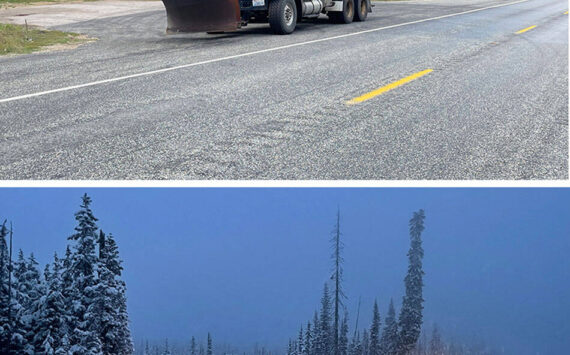 The weather can change quickly on the SR 20 North Cascades Highway. These pictures were taken within two days of each other in October. WSDOT photos