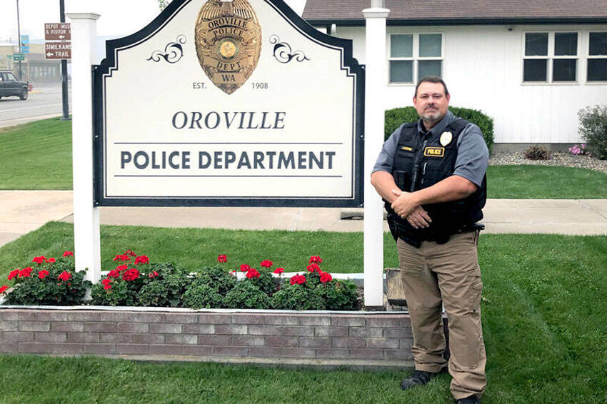 Oroville Police Chief Michael Langford at the police station. Gary DeVon/GT File Photo