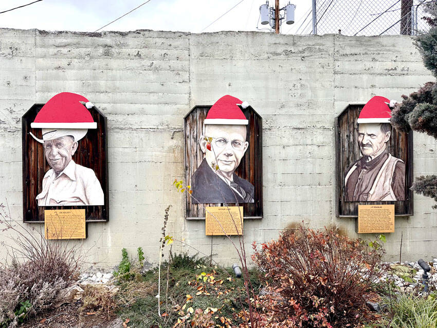 Tonasket’s founders found themselves sporting Santa hats as the city gears up for its annual Tonasket Winter Fest, a tradition that brings the community together, celebrating holiday cheer and winter wonder. Tonasket will light up its community Christmas tree on Friday, Dec. 6, while neigboring Oroville will light up their tree on Saturday, Dec. 7. <em>Laura Knowlton/staff photo </em>