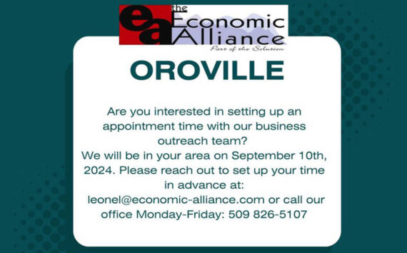 Economic Alliance sets up appointments in various communities throughout Okanogan County to meet with their business outreach team.