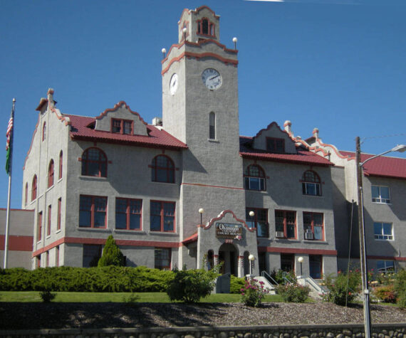 The Okanogan County Courthouse. Gary De Von/GT file photo