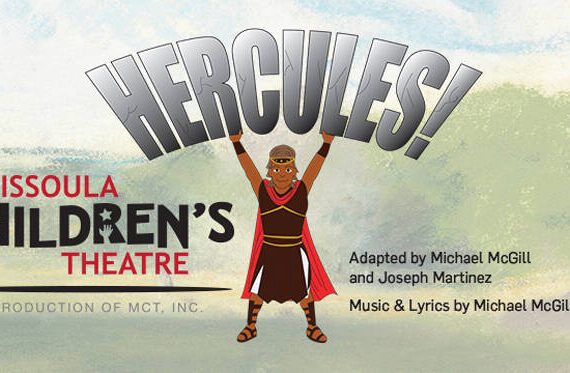 Missoula Children’s Theatre will present Hercules in two performances scheduled for Saturday, Feb. 8 at 1 p.m. and 4 p.m. MCT image