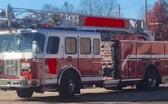 A photo of the ladder truck the Oroville City Council approved to purchase with funds coming from the Oroville Fire Department, as well as the Oroville Rural Fire Department if their County Fire Commissioners agree. The truck has a 75-foot ladder which will allow the fire departments to deal with fires in multi-story buildings, as well as in other situations requiring water to be sprayed from above the burning structure. OFD submitted photo