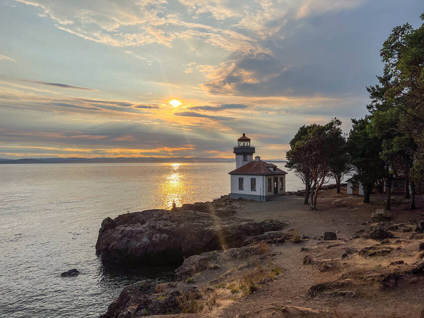 Lime Kiln State Park on San Juan Island, like all state parks, requires visitors to have a Discover Pass to access its parking lots and facilities. Juan Jocom photo/WNPA