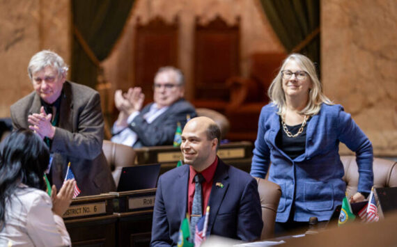 The Washington State House of Representatives convenes for debate March 3, 2025. Legislative Support Services photo